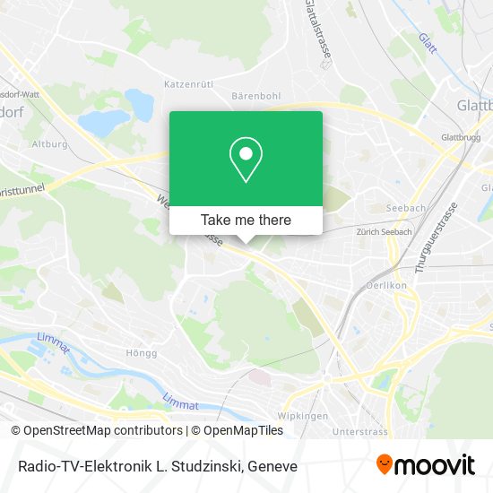 Radio-TV-Elektronik L. Studzinski map