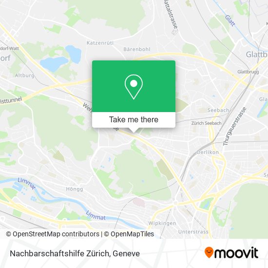 Nachbarschaftshilfe Zürich map
