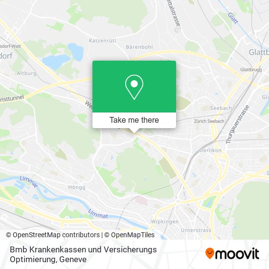 Bmb Krankenkassen und Versicherungs Optimierung map