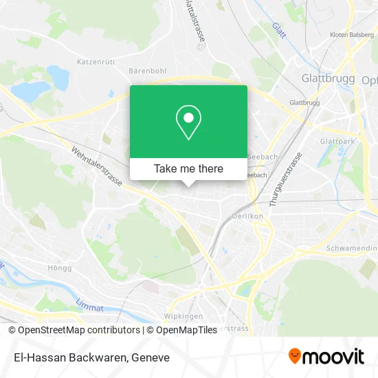 El-Hassan Backwaren map