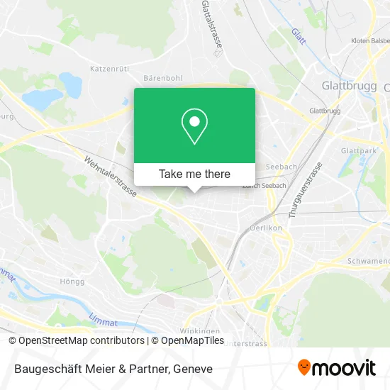 Baugeschäft Meier & Partner map