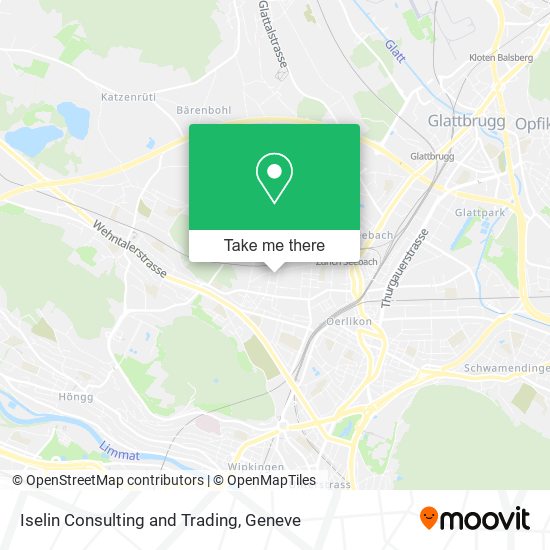 Iselin Consulting and Trading map
