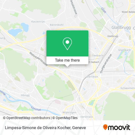 Limpesa-Simone de Oliveira Kocher map