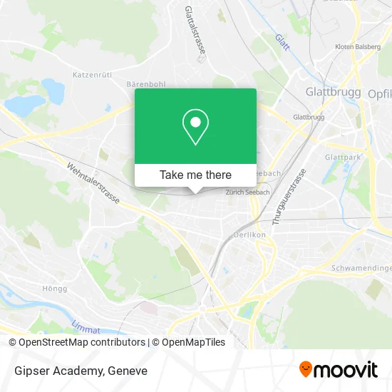 Gipser Academy map