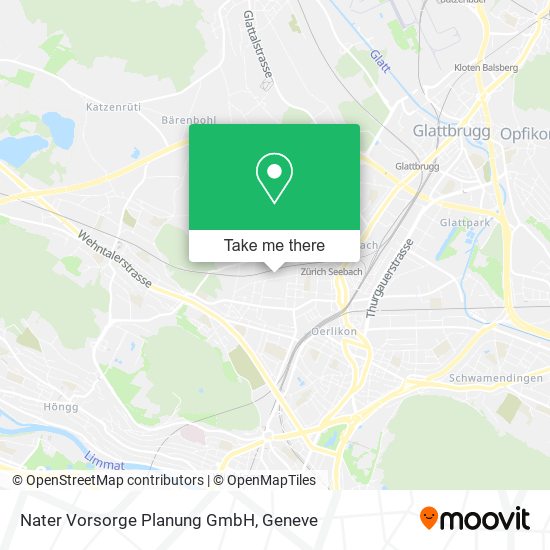 Nater Vorsorge Planung GmbH map