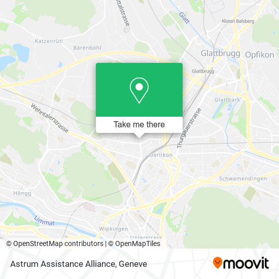 Astrum Assistance Alliance map