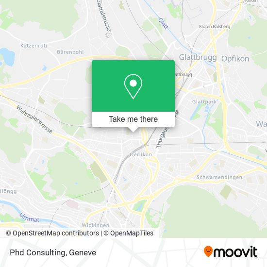 Phd Consulting map