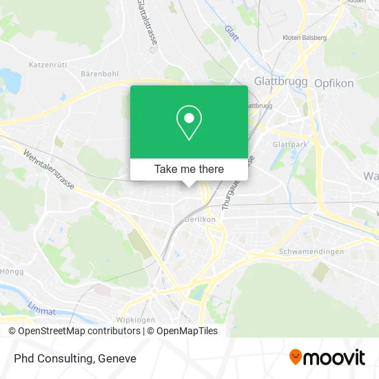 Phd Consulting map