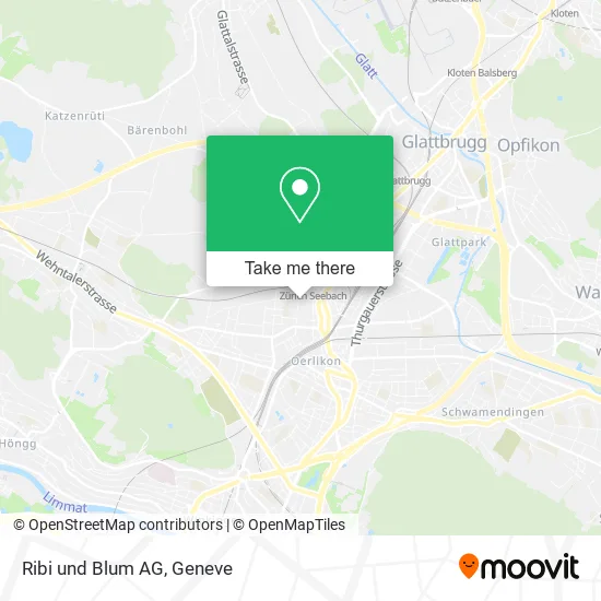 Ribi und Blum AG map