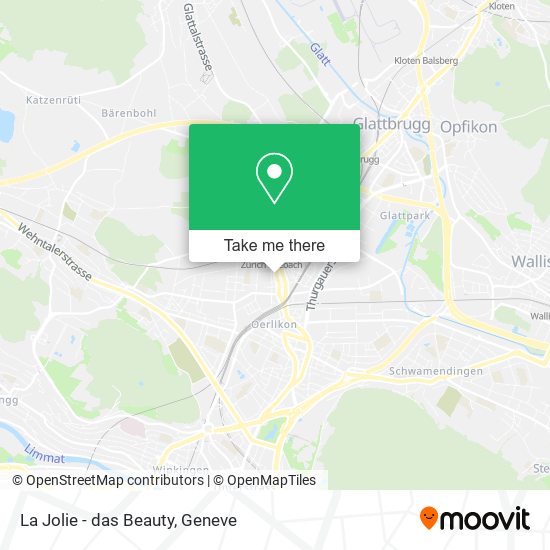 La Jolie - das Beauty map