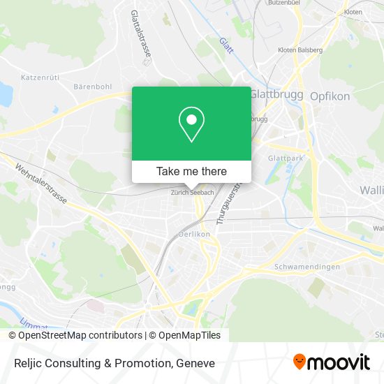 Reljic Consulting & Promotion map