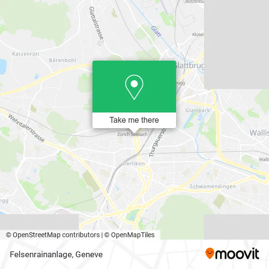 Felsenrainanlage map