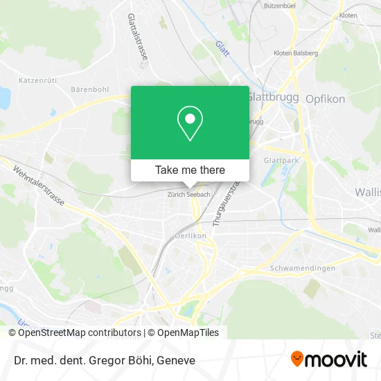 Dr. med. dent. Gregor Böhi map