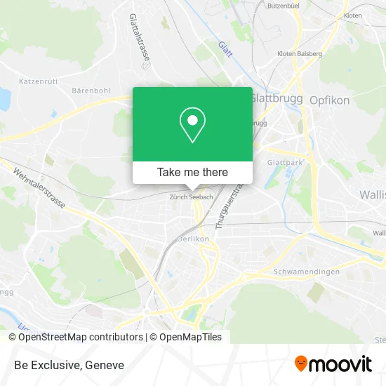 Be Exclusive map