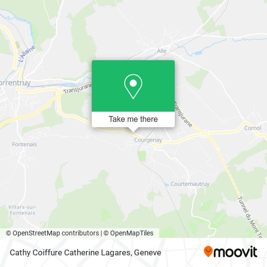 Cathy Coiffure Catherine Lagares map