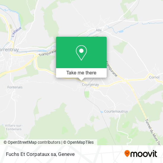 Fuchs Et Corpataux sa map