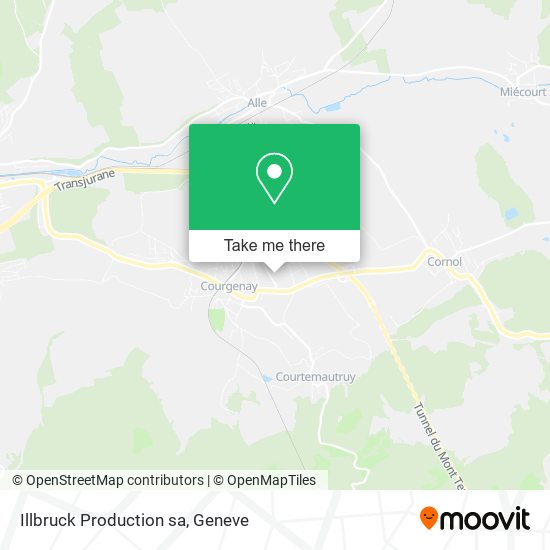 Illbruck Production sa map