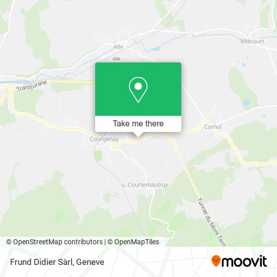 Frund Didier Sàrl map