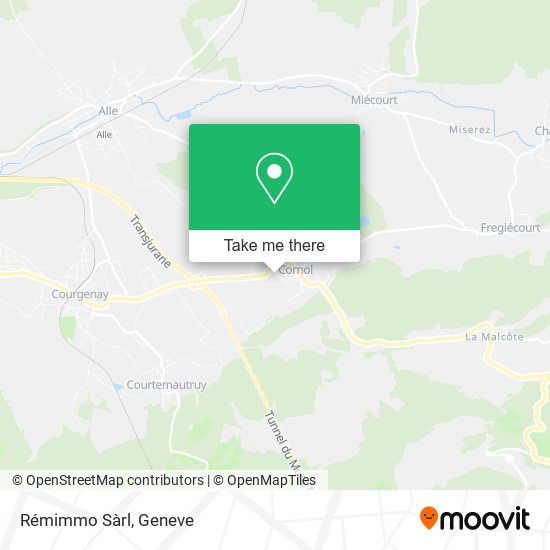 Rémimmo Sàrl map