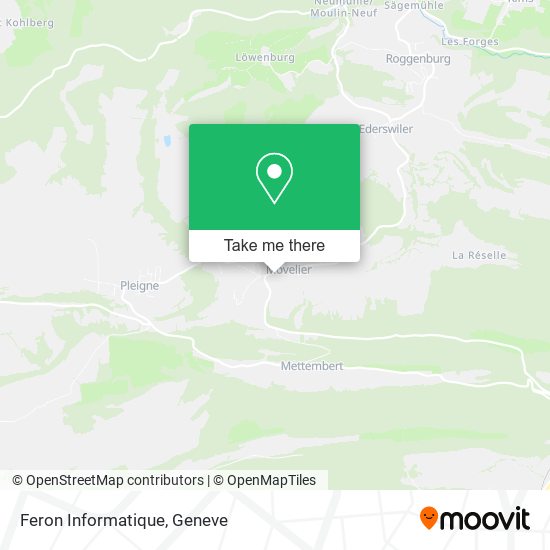 Feron Informatique map