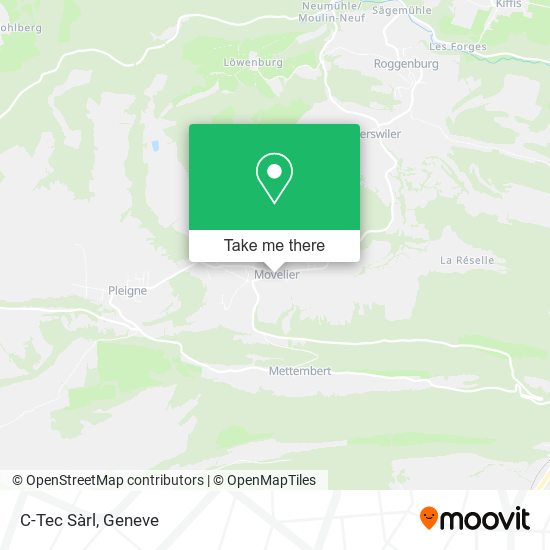 C-Tec Sàrl map