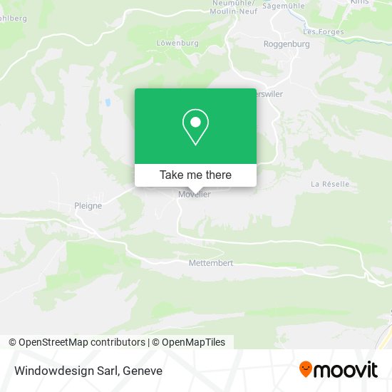 Windowdesign Sarl map