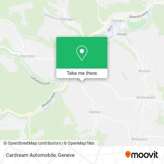 Cardream Automobile map