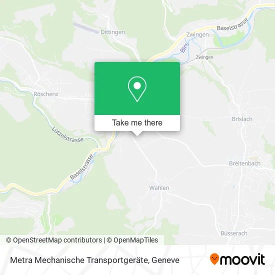 Metra Mechanische Transportgeräte map