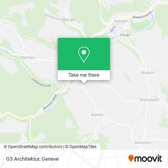 G3 Architektur map