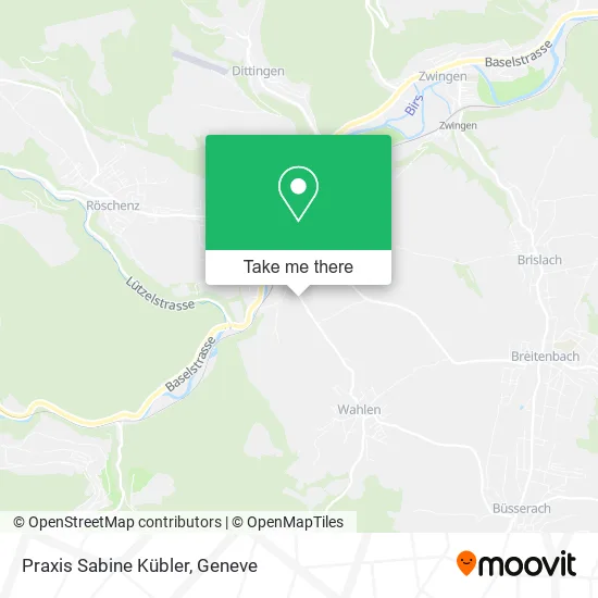 Praxis Sabine Kübler map
