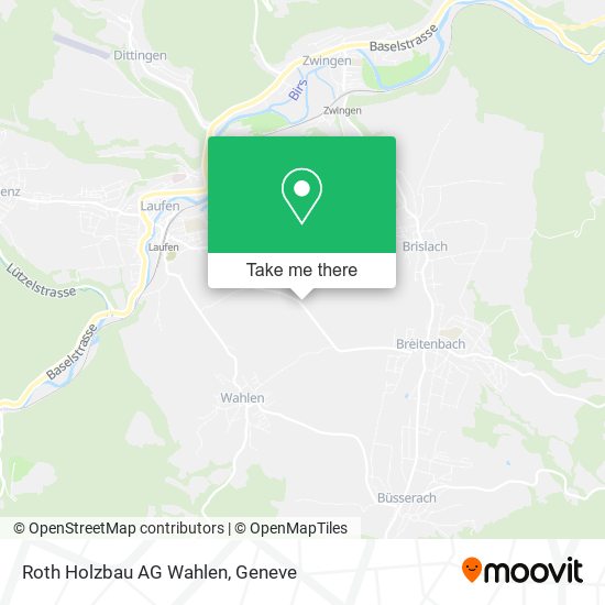 Roth Holzbau AG Wahlen map