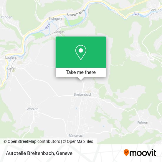 Autoteile Breitenbach map