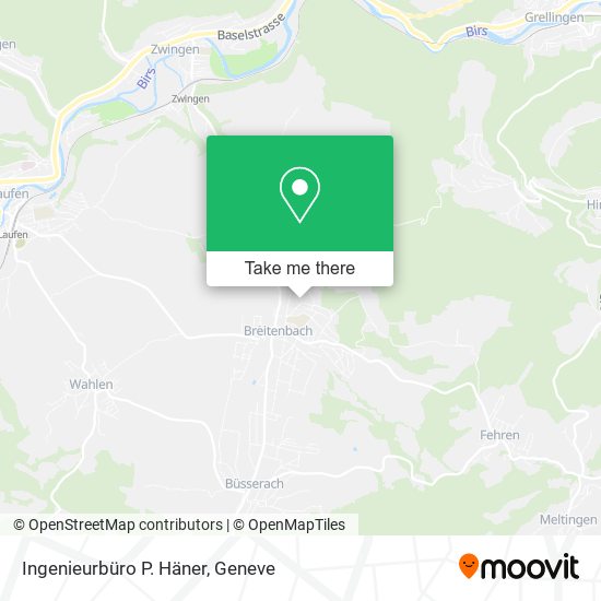 Ingenieurbüro P. Häner map