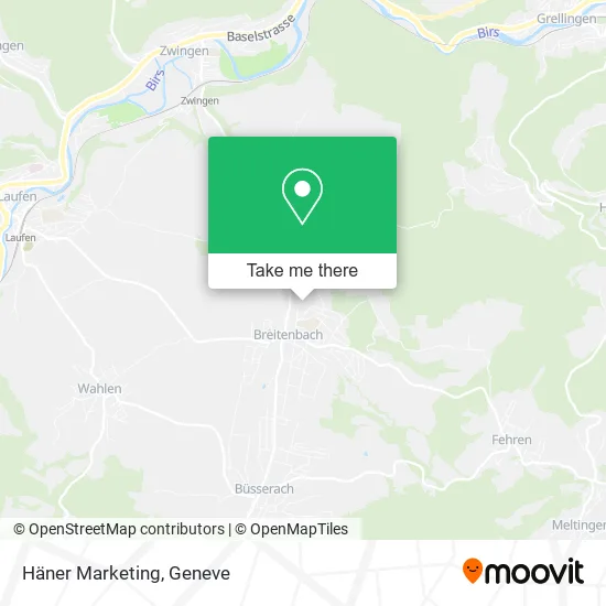Häner Marketing map