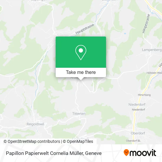 Papillon Papierwelt Cornelia Müller map