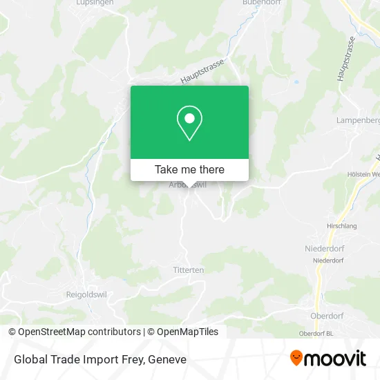 Global Trade Import Frey map