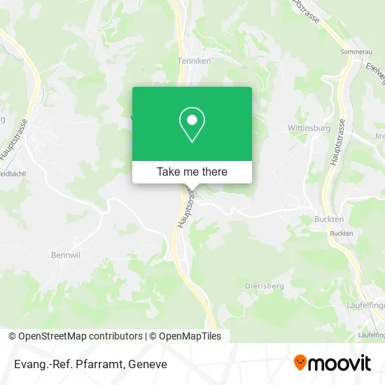 Evang.-Ref. Pfarramt plan