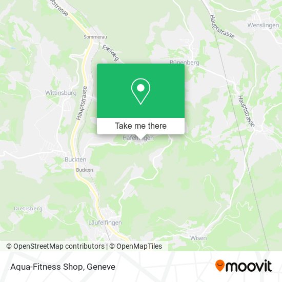 Aqua-Fitness Shop map