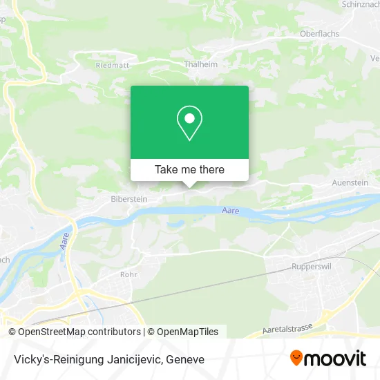 Vicky's-Reinigung Janicijevic map