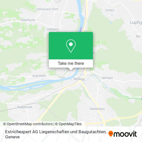 Estrichexpert AG Liegenschaften und Baugutachten map