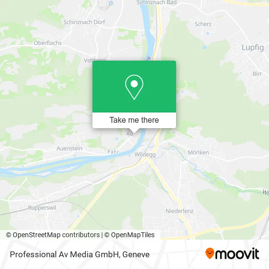 Professional Av Media GmbH map