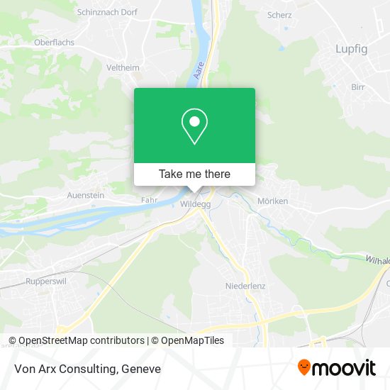 Von Arx Consulting map