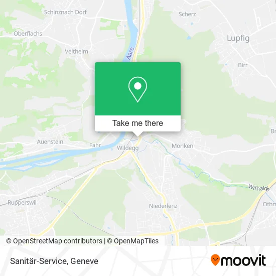 Sanitär-Service map