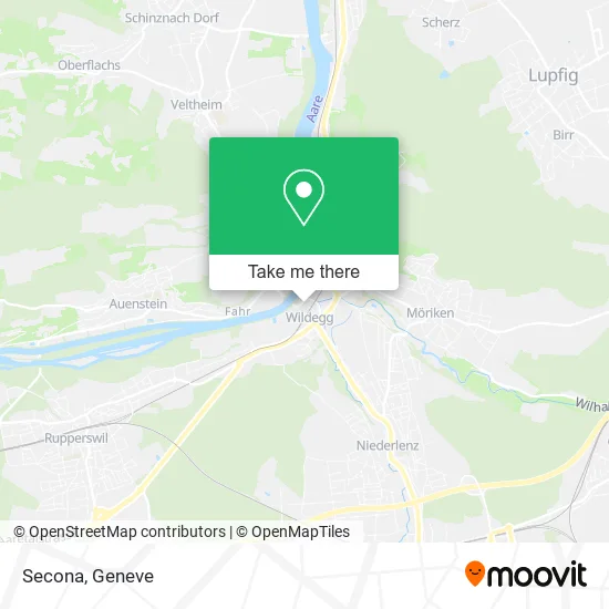 Secona map
