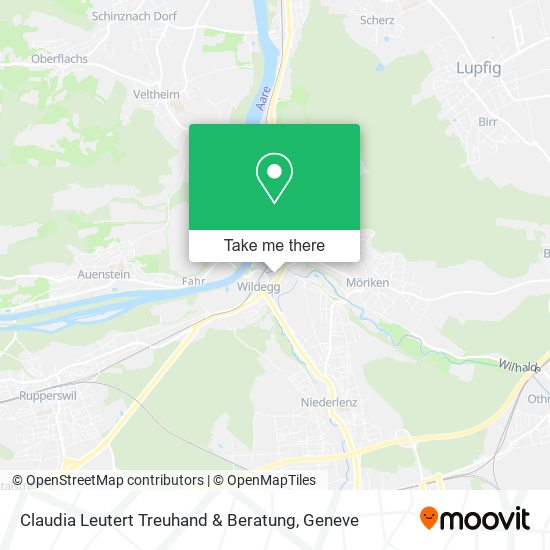 Claudia Leutert Treuhand & Beratung map