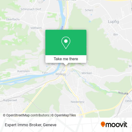 Expert Immo Broker map