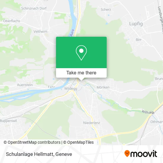 Schulanlage Hellmatt map