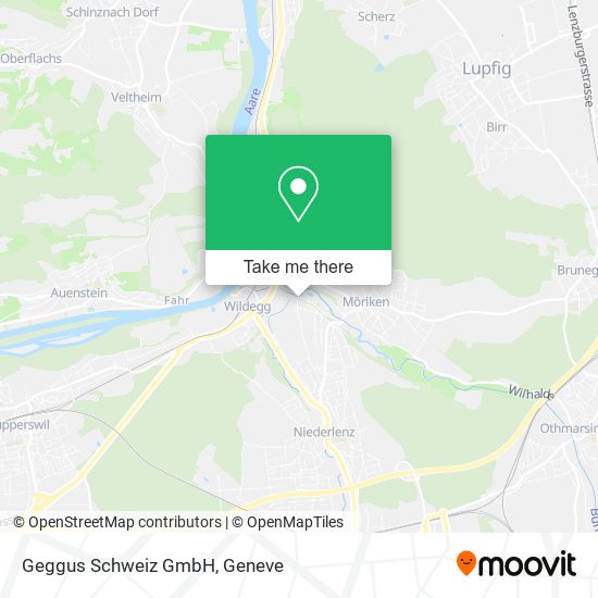 Geggus Schweiz GmbH map