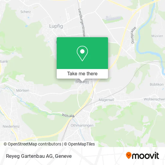 Reyeg Gartenbau AG map
