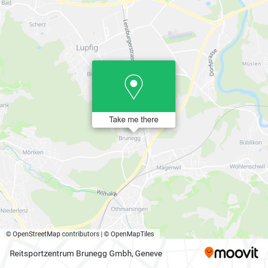 Reitsportzentrum Brunegg Gmbh map